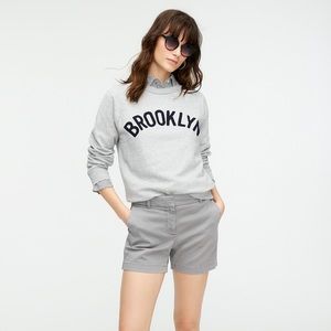 J. Crew Grey chino shorts